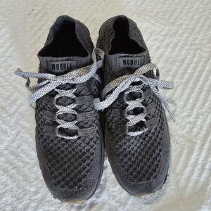 NOBULL Men's Gray Knit Sneakers